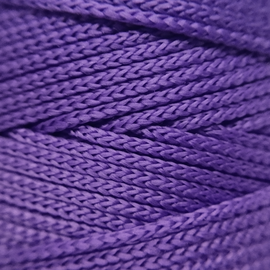 Вязаный шнур 2мм Фиолетовый
