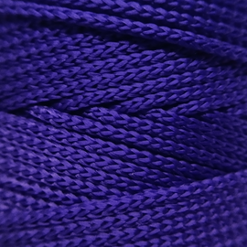Вязаный шнур 2мм Фиолетовый темный